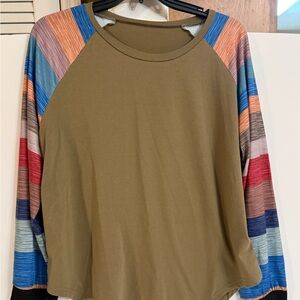 SHEIN Olive Green Casual Shirt
